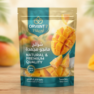 (frozen mango slices) مانجو شرائح صحية مجمده من أفضل أنواع المانجو