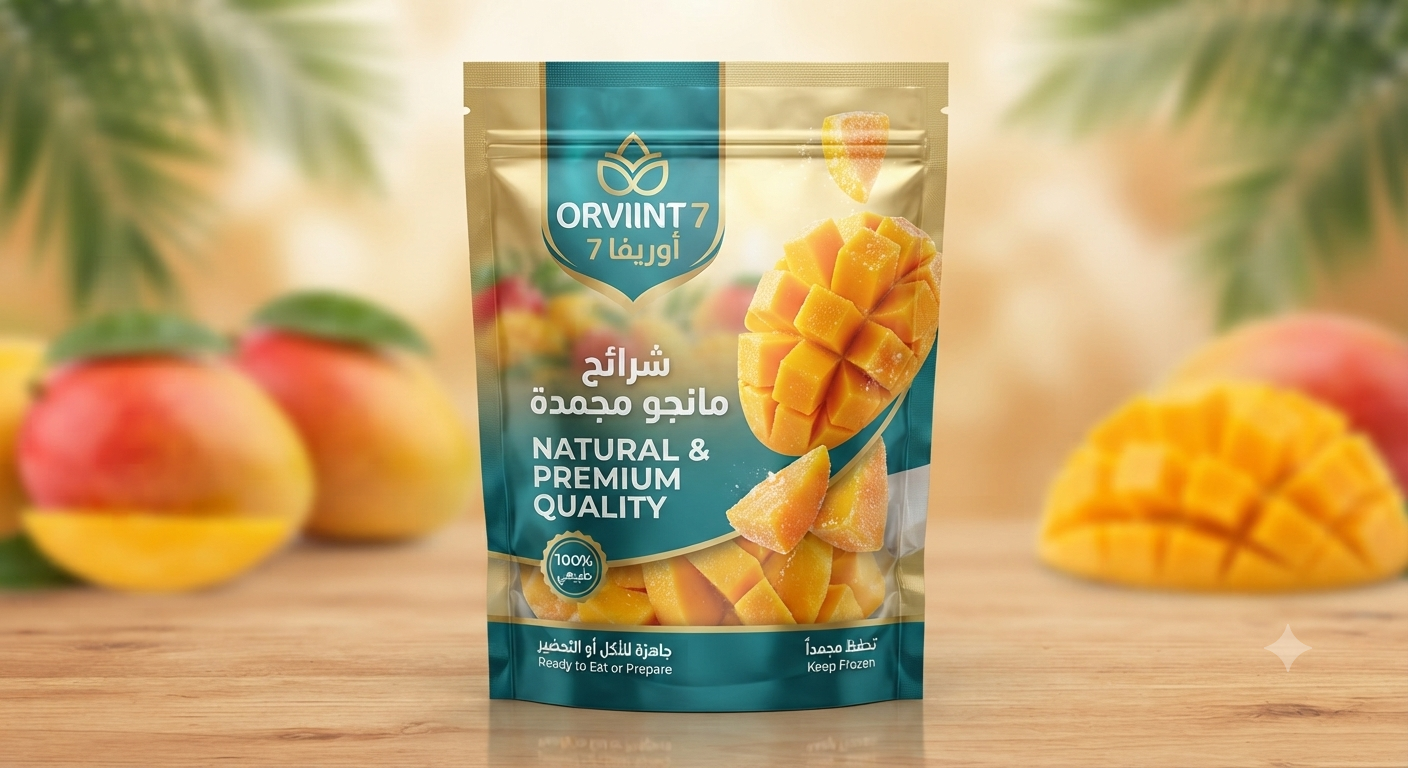 (frozen mango slices) مانجو شرائح صحية مجمده من أفضل أنواع المانجو (frozen mango slices) مانجو شرائح صحية مجمده من أفضل أنواع المانجو
